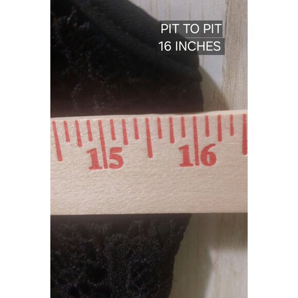 NWT Grace Karin Black Lace Spaghetti Strap Dress Size Medium - Picture 6 of 7